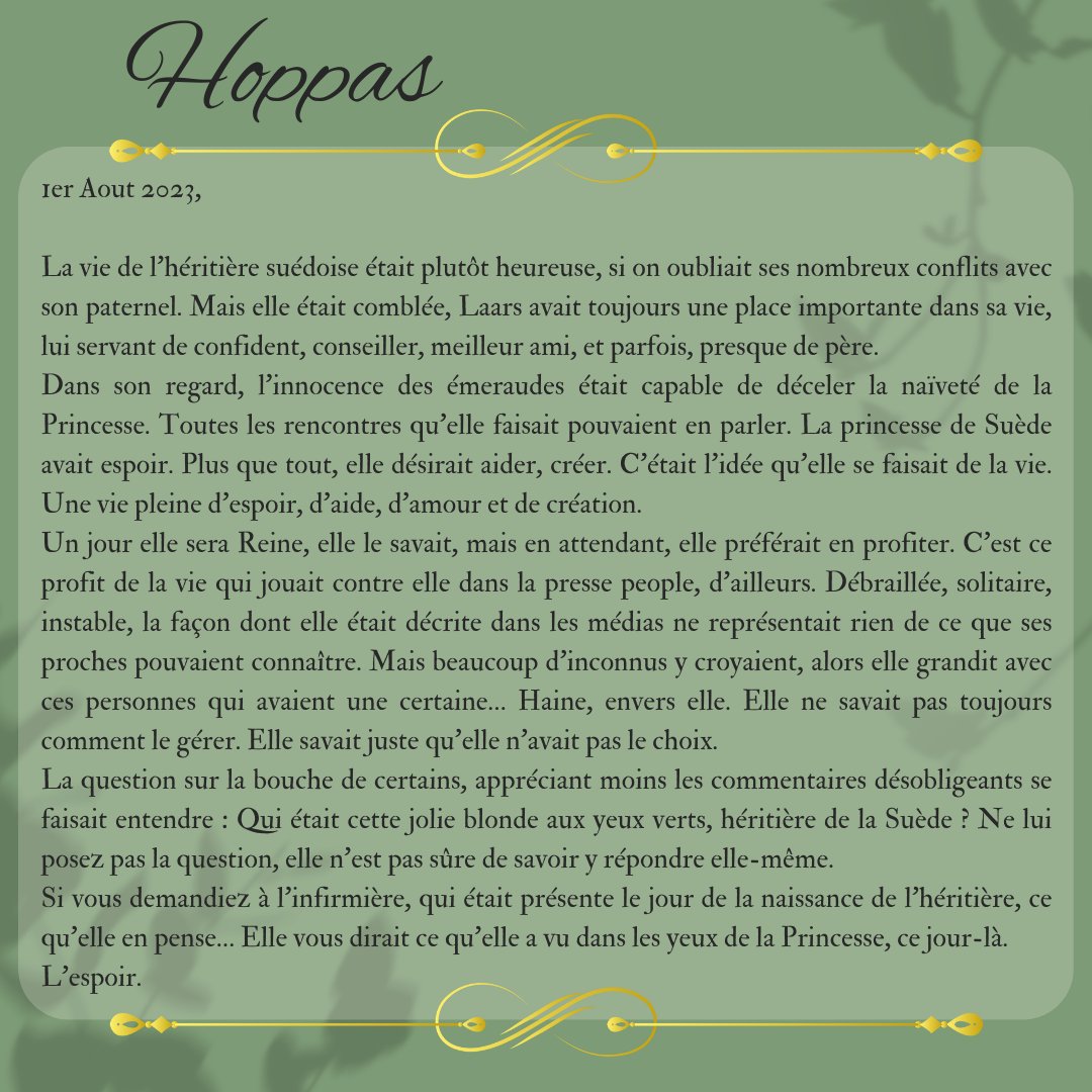 𝘈 𝘱𝘪𝘦𝘤𝘦 𝘰𝘧 𝘮𝘦,

                              ℋ𝑜𝓅𝓅𝒶𝓈

TW : conflits, enfant non désiré, violence psychologique