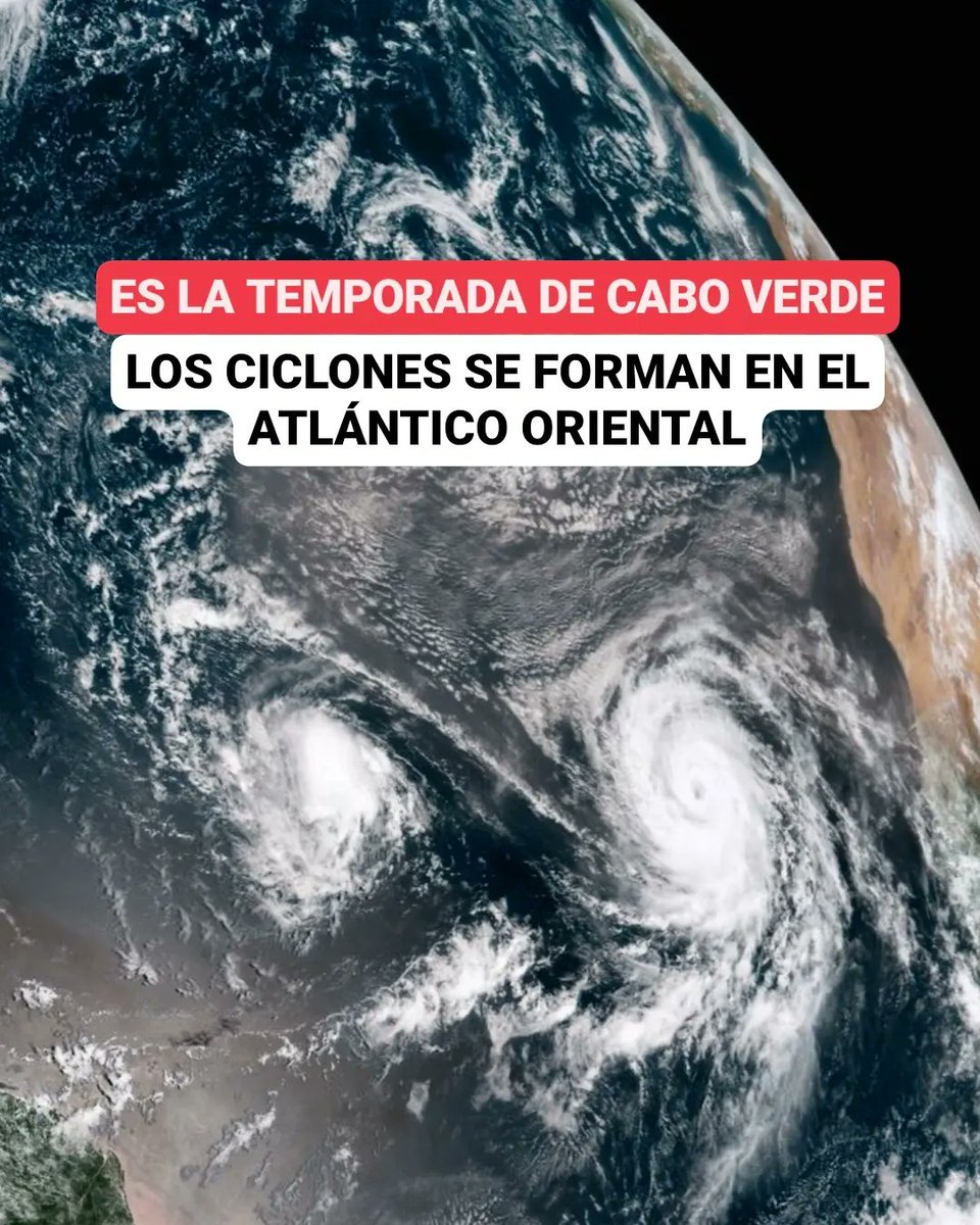 JeanSuriel's tweet photo. 🔴🔴ALERTA🔴🔴
Ya inicia agosto, el primer mes de un período muy activo de la temporada ciclónica en el Atlántico que se extenderá hasta finales de octubre: en la historia se cuentan los huracanes más destructivos desarrollos en estos tres meses.

⚠️De ahora en adelante, las onda tropicales que salgan desde África encontrarán condiciones muy favorables para fortalecerse inmediatamente hagan contacto con el océano caliente.

⚠️Se le llama temporada de Cabo Verde debido a que es en el archipiélago del mismo nombre, al oeste de las costas africanas, que empiezan a desarrollarse como ciclones tropicales.

🔴El riesgo significativo de formación de tormentas y huracanes intensos se debe a que las aguas de todo el Atlántico tropical presentan temperaturas entre 27°C y 31°C, el principal combustible de estos fenómenos atmosféricos.

⚠️Para República Dominicana, el riesgo de impacto de las tormentas y huracanes va desde el 15 de agosto hasta el 31 de octubre.

🔴Por el momento, solo hay dos disturbios atmosféricos en el Atlántico norte, ninguno de ellos representa peligro para la región del Caribe.

☑️ https://t.co/WlQFg167bk 
➡️ @AgendaClimatica 
▶️ https://t.co/OBEFwksFsW