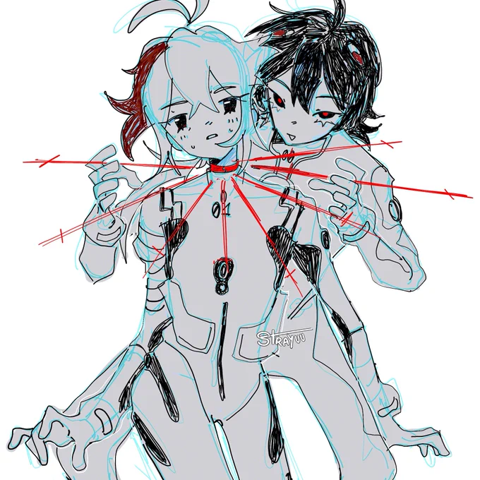 i miss drawing evangelion frgfrnshgdkdh