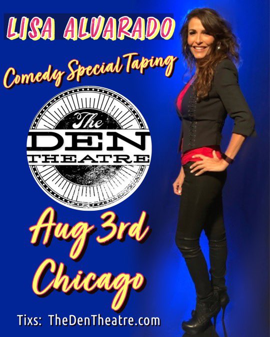 Go see <a href="/Lisa_Alvarado/">Lisa Alvarado</a> this Thursday <a href="/TheDenTheatre/">The Den Theatre</a>