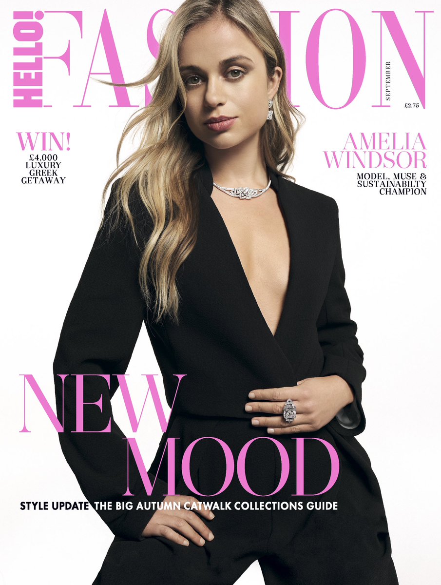 StormModels's tweet photo. #AmeliaWindsor for #HelloFashion https://t.co/A7TyyywvbH