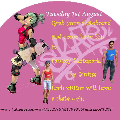 UVClassicEvents's tweet photo. #RedLightCenter Featured Member World: 

Fantasy skate park 

Jump in: vww://utherverse.vww/@ 152596/@ 1799356 
Not a member yet? https://t.co/SVQB7iF0be

#VirtualWorld
#AdultGame
#OnlineDating
#AdultWorld
#VirtualEvent https://t.co/T1FnCipUgs
