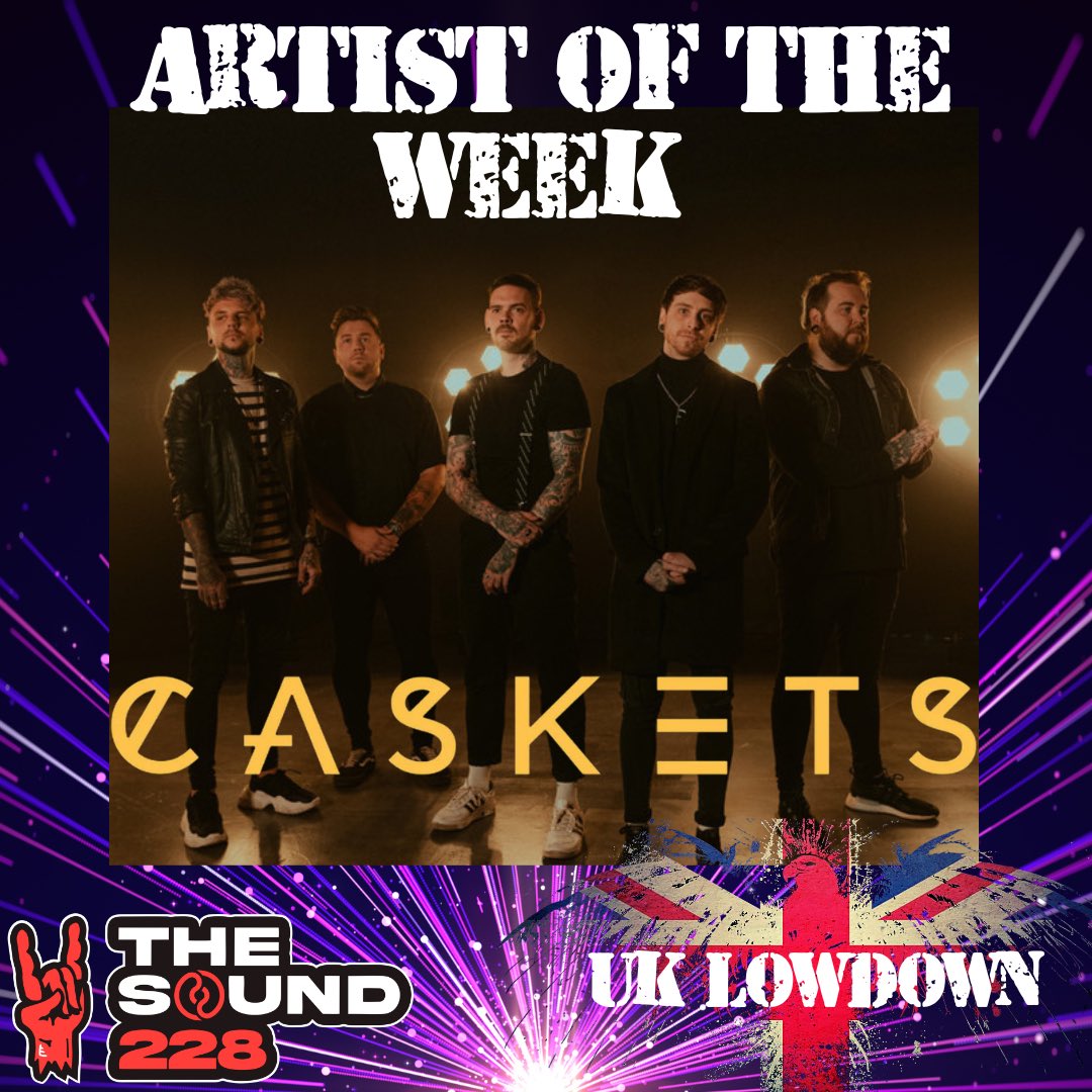 Join me Saturday on <a href="/thesound228/">The Sound</a>  #UkLowdown where my ARTIST of the will be <a href="/Caskets_band/">CASKETS</a> I’m going to be celebrating their latest releases from their upcoming album #Reflections dropping Aug 11 and celebrating them touring the USA supporting <a href="/blessthefall/">blessthefall</a> 🔥🔥🔥
