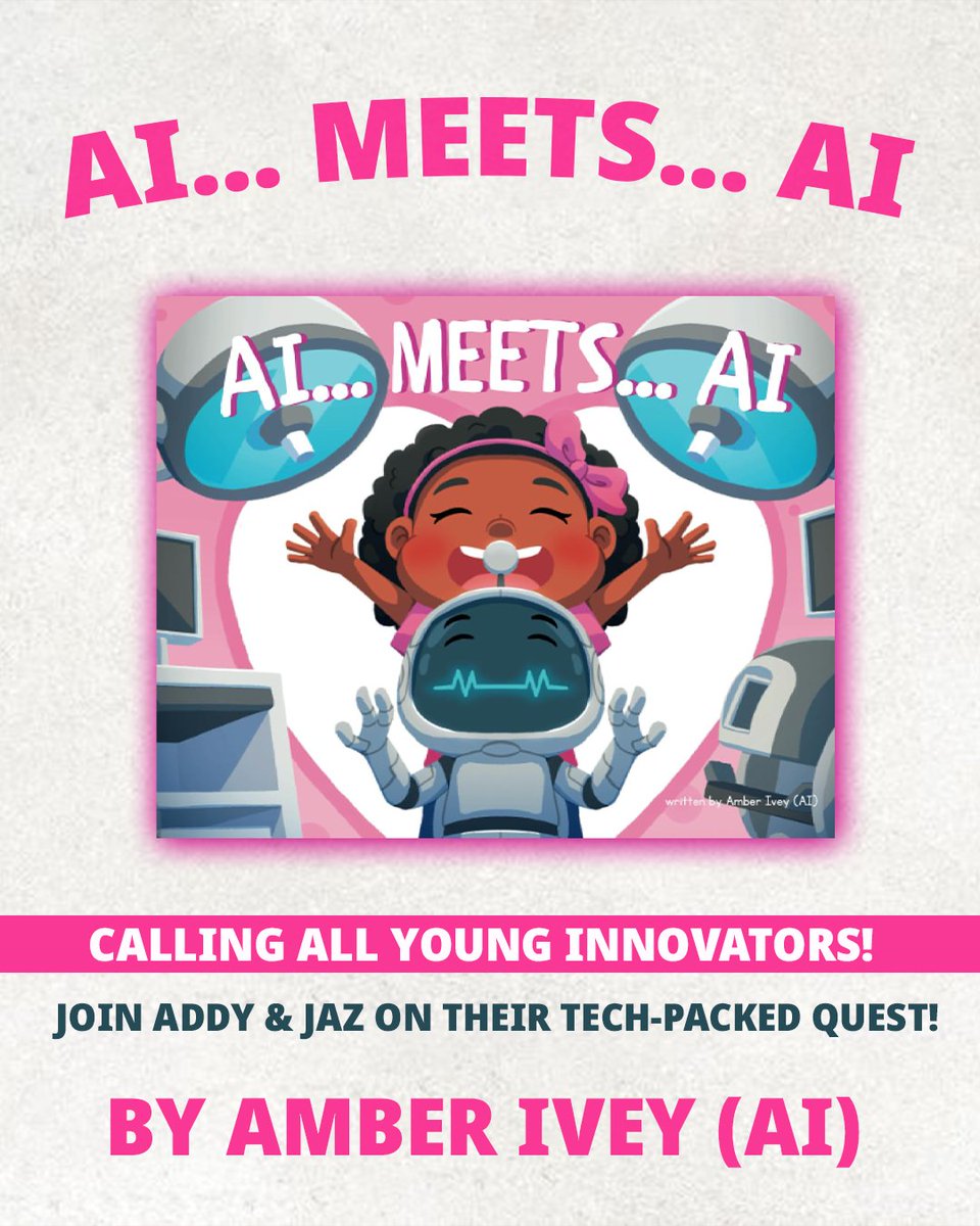 An interesting read - Hey there, future innovators! Addy &amp; Jaz's AI escapade is bursting with imagination and high-tech surprises! Let's team up for awesomeness! #STEMBooks #TechAdventure @ivey2020 amazon.com/dp/B0C87K7HXT/
