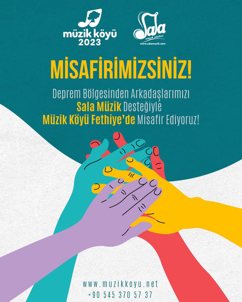 📣Güzel bir haberim var!
9. Yılında Müzik Köyü 26-31 Ağustos tarihleri arasındaki ikinci periyodunda deprem bölgesinden başvuracak bilhassa güzel sanatlar lisesi ve üniversite öğrencisi dostlarımızı ücretsiz olarak ağırlayacak. Başvurular dün İtibariyle açıldı. Paylaşalım