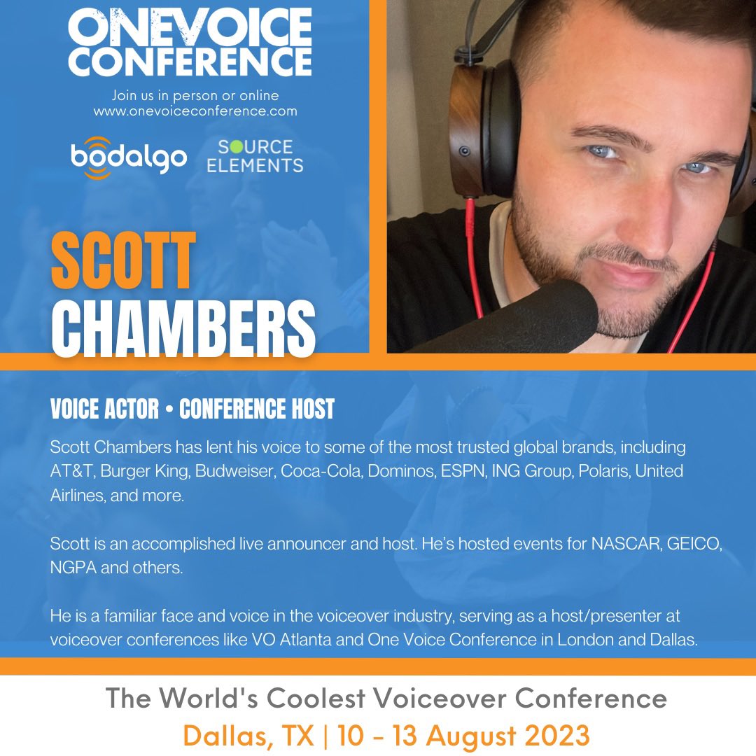 I’m heading back to Texas Y’all 🤠 I’m happy to be returning as the conference host for One Voice Conference. Come join us in Dallas. Aug 10th - 13th. OneVoiceConference.com #Voiceover #VoiceActing #VO #OVC23