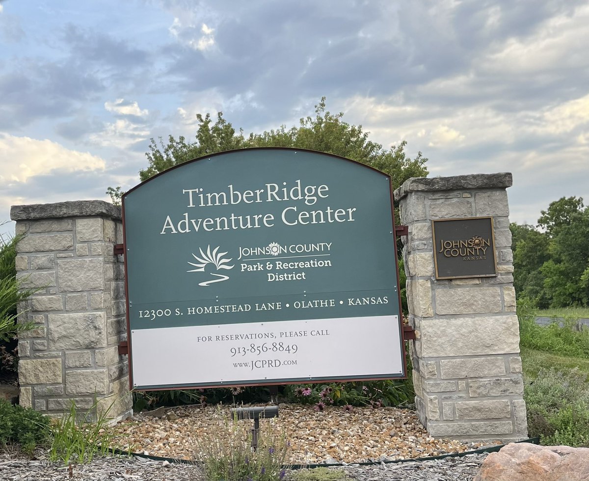 OlatheBusFin's tweet photo. We are out at TimberRidge Adventure Center with our incoming Class of 2027 BFA students. So much fun! @Olathe21st @OlatheSouthHS #southsidepride #classof2027 https://t.co/209pCFmC0O