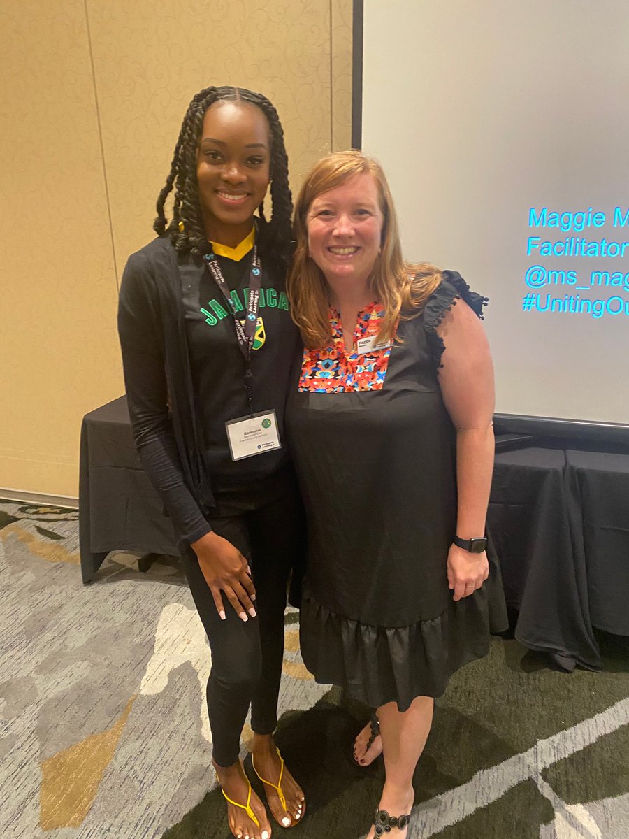 MLeeCain's tweet photo. We had two awesome, exciting and informative sessions with the lovely @ms_maggiemurphy 😊One takeaway is that it is important to understand implicit bias to help to alleviate its effects and promote fairness and equality. #PLOrientation2023 #UnitingOurWorld @ParticipateLrng https://t.co/2KEkny8EBZ
