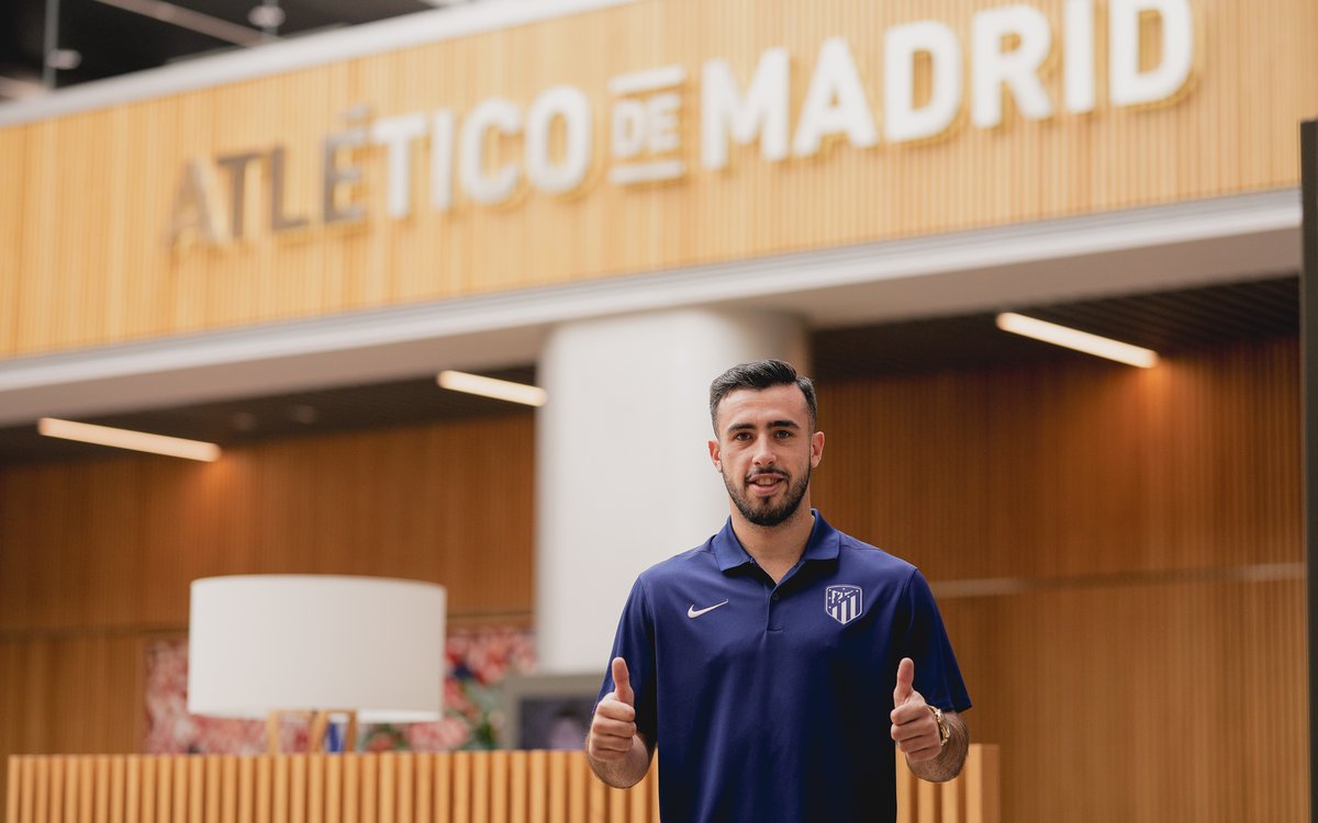 AtletiAcademia's tweet photo. Carlos Puga, segundo fichaje del Atleti B 🔴⚪

❝Es un sueño que desde pequeño piensas poder llegar a este club❞

🔗 https://t.co/gHDrpMhVdh

¡Bienvenido, Carlos! 💪 https://t.co/t3cEq8lgk4
