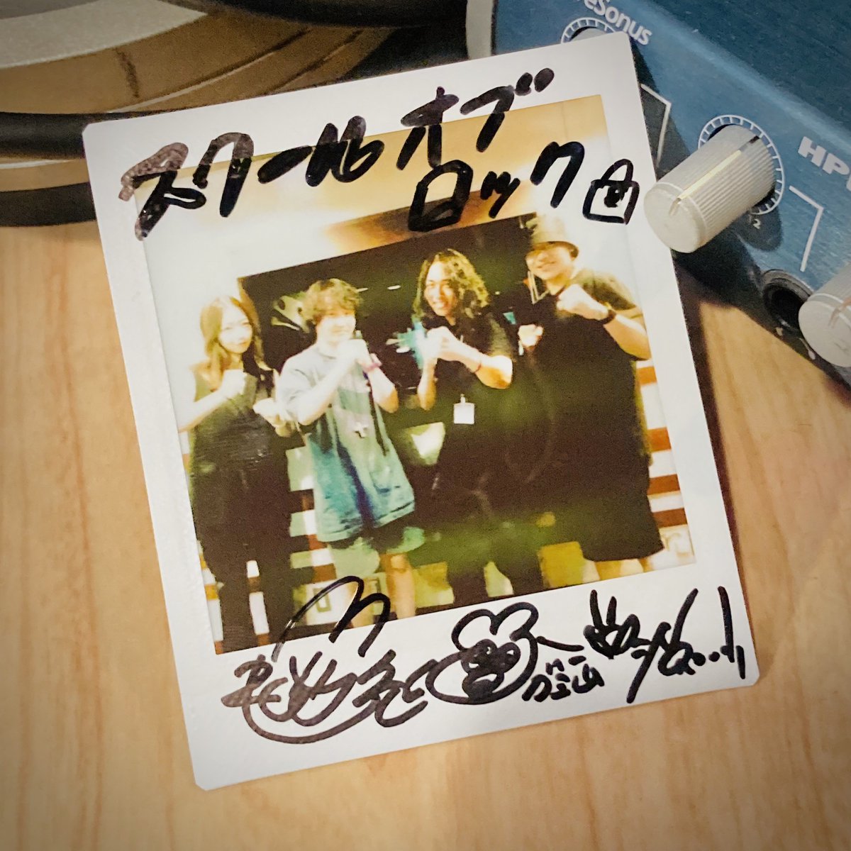 🏫サイン入りチェキプレゼント🎁／ 8/1(火) #スクールオブロック に来