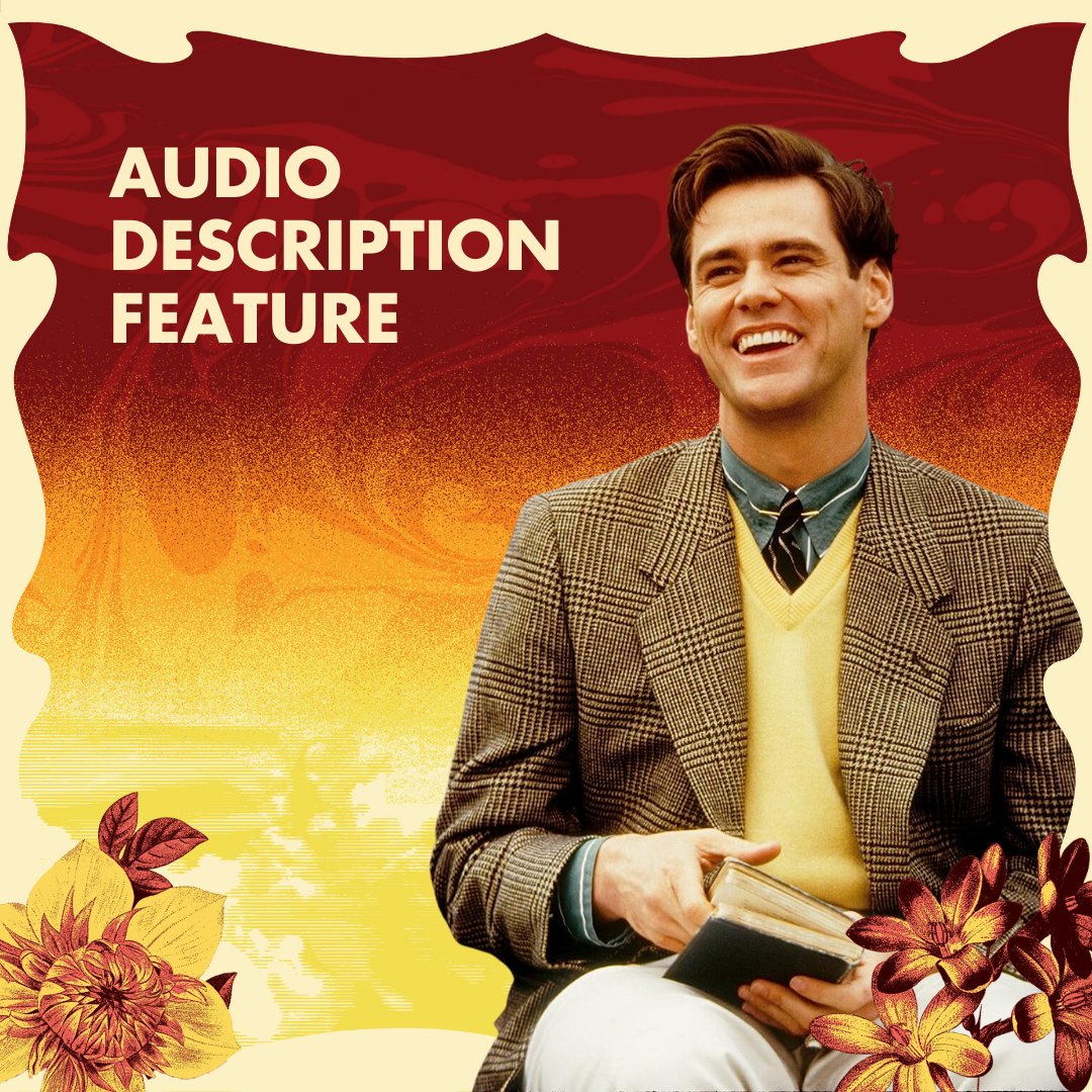 Audio description is available for TOPS' August 3 screening of THE TRUMAN SHOW at Corktown Common. Find the complete list of AD-accessible screenings & user instructions at topictureshow.com/audio