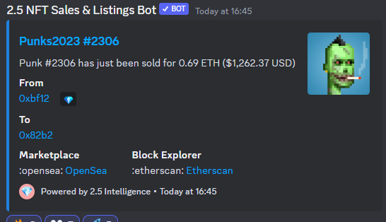 PunkSecrets's tweet image. This zombie has been sold 5 times (most recently 2 minutes ago):

0.0175 -&amp;gt; 0.038 -&amp;gt; 0.109 -&amp;gt; 0.0859 -&amp;gt; 0.69 ETH

#progress #punks2023