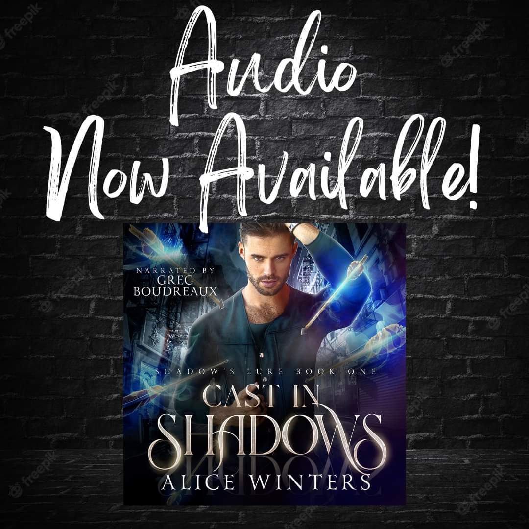 AliceWinters25's tweet photo. Cast in Shadows Now Available on Audio!

Check out Cast in Shadows on audio, narrated by Greg Boudreaux! You don't want to miss the phenomenal job he did on the audio!

Get your copy:

US: https://t.co/35N6qNzXtD

UK: https://t.co/eTj9IeMwBV

Universal: https://t.co/vIFPhTheth https://t.co/anlA9j2lSt