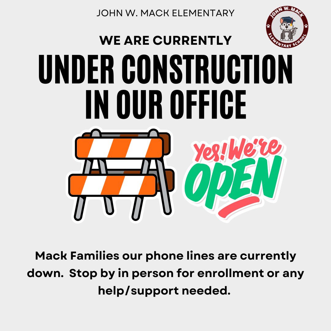 John W. Mack Elementary School (@jwmackes1) on Twitter photo 