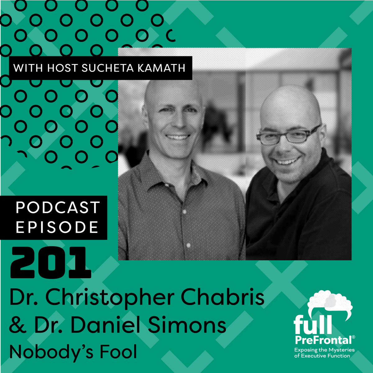 Full PreFrontal Podcast (@fullprefrontal) on Twitter photo Tune in to the latest <a href="/FullPreFrontal/">Full PreFrontal Podcast</a> with <a href="/SuchetaKamath/">Sucheta Kamath</a> as <a href="/cfchabris/">Christopher Chabris</a> & @profsimons discuss their new book, #NobodysFool and explain what cognitive psychology and social sciences says about our vulnerabilities to fall prey to deception and fraud.
fullprefrontal.com/1080614/133300… Tune in to the latest <a href="/FullPreFrontal/">Full PreFrontal Podcast</a> with <a href="/SuchetaKamath/">Sucheta Kamath</a> as <a href="/cfchabris/">Christopher Chabris</a> & @profsimons discuss their new book, #NobodysFool and explain what cognitive psychology and social sciences says about our vulnerabilities to fall prey to deception and fraud.
fullprefrontal.com/1080614/133300…