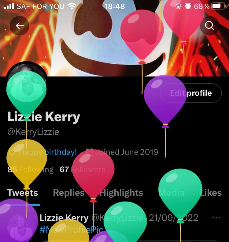 KerryLizzie's tweet photo. 🎈🎈🎈 birthdays https://t.co/TBCt6fuAe2