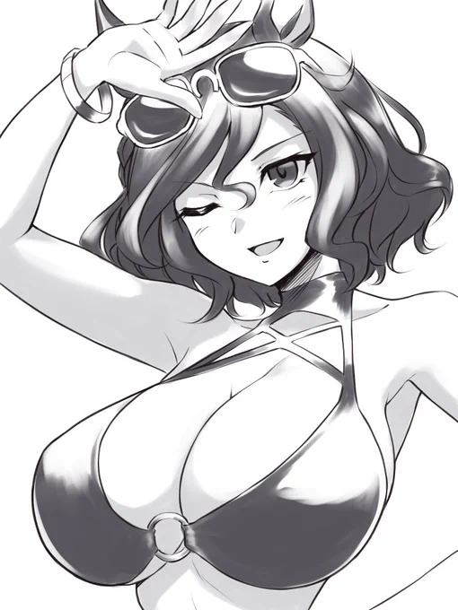 #おっぱいの日 #ウマ娘 滑り込みアウト