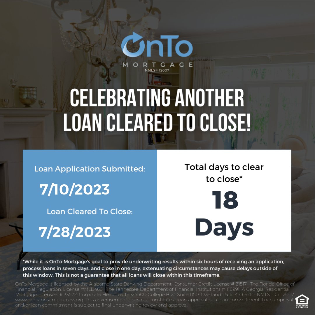 🥳 #cleartoclose #mortgage #mortgageloan #gettheapp 😎👇