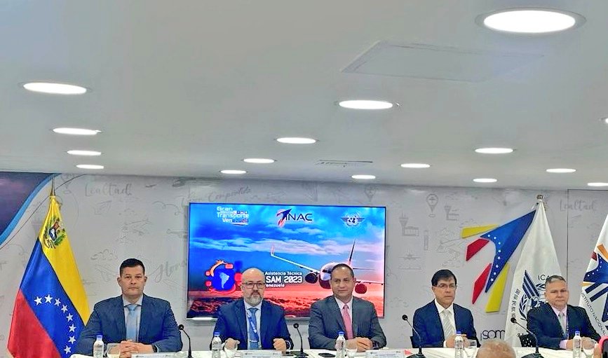 inac_ve's tweet photo. #NotasINAC ✈️🗞️

Venezuela muestra el desarrollo de la aviación civil a la Misión de Asistencia Técnica de la OACI-SAM➡️ https://t.co/aRvs7YwBbe https://t.co/s1qdGobISu