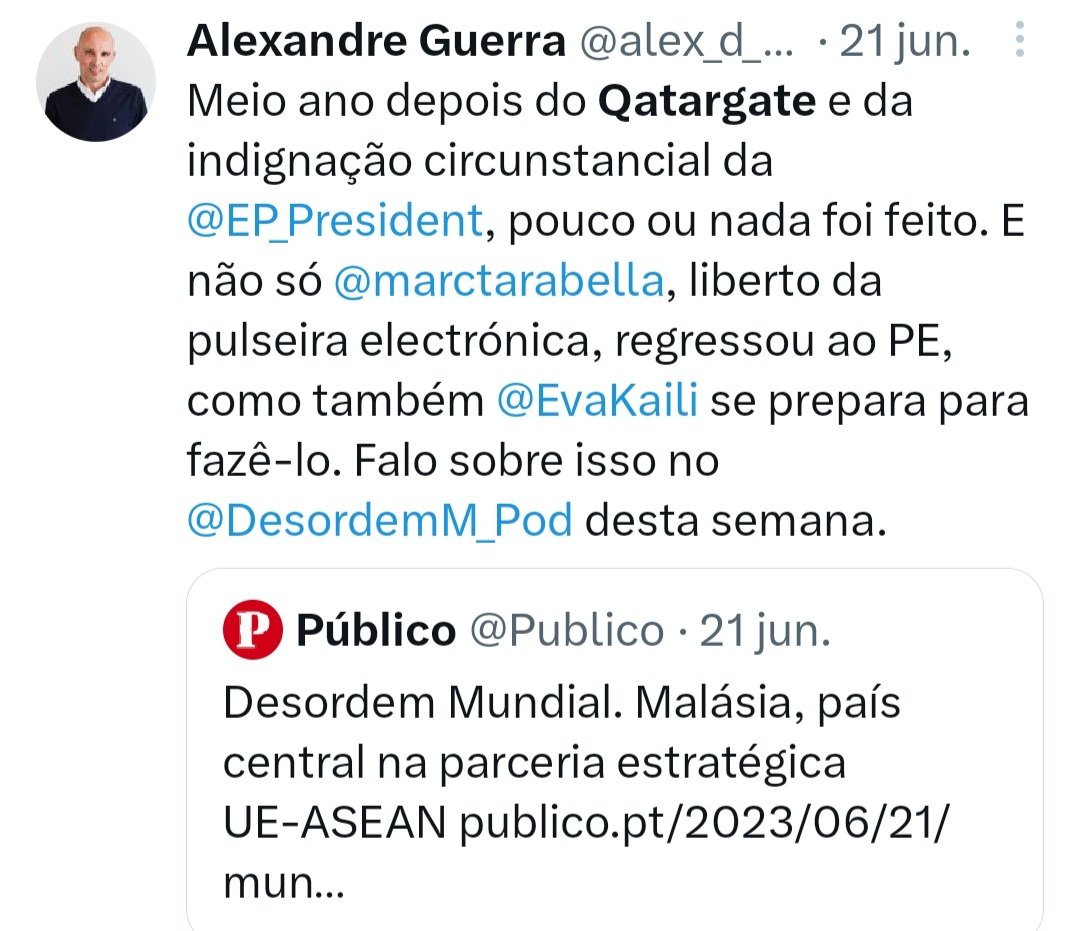 alex_d_guerra's tweet photo. O alerta feito por @alemannoEU vem apenas reforçar aquilo que referi num dos episódios recentes do @DesordemM_Pod. Aqui fica o link para quem estiver interessado. A partir do minuto 5'20.
https://t.co/B8ehZdUcbV https://t.co/EsoqcOH7Rn