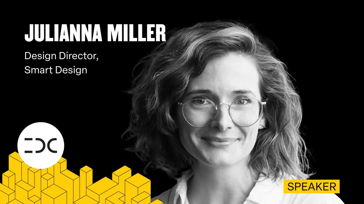 International Design Conference (@intldesignconf) on Twitter photo Discover the power of small sprints & iterative approaches with Julianna Miller, Design Director at
<a href="/SmartDesign/">Smart Design</a>. Join us at #IDSAIDC 2023 as Julianna explores the impact of embracing flexibility and creativity in the design process: internationaldesignconference.com/2023-speaker-i… Discover the power of small sprints & iterative approaches with Julianna Miller, Design Director at
<a href="/SmartDesign/">Smart Design</a>. Join us at #IDSAIDC 2023 as Julianna explores the impact of embracing flexibility and creativity in the design process: internationaldesignconference.com/2023-speaker-i…