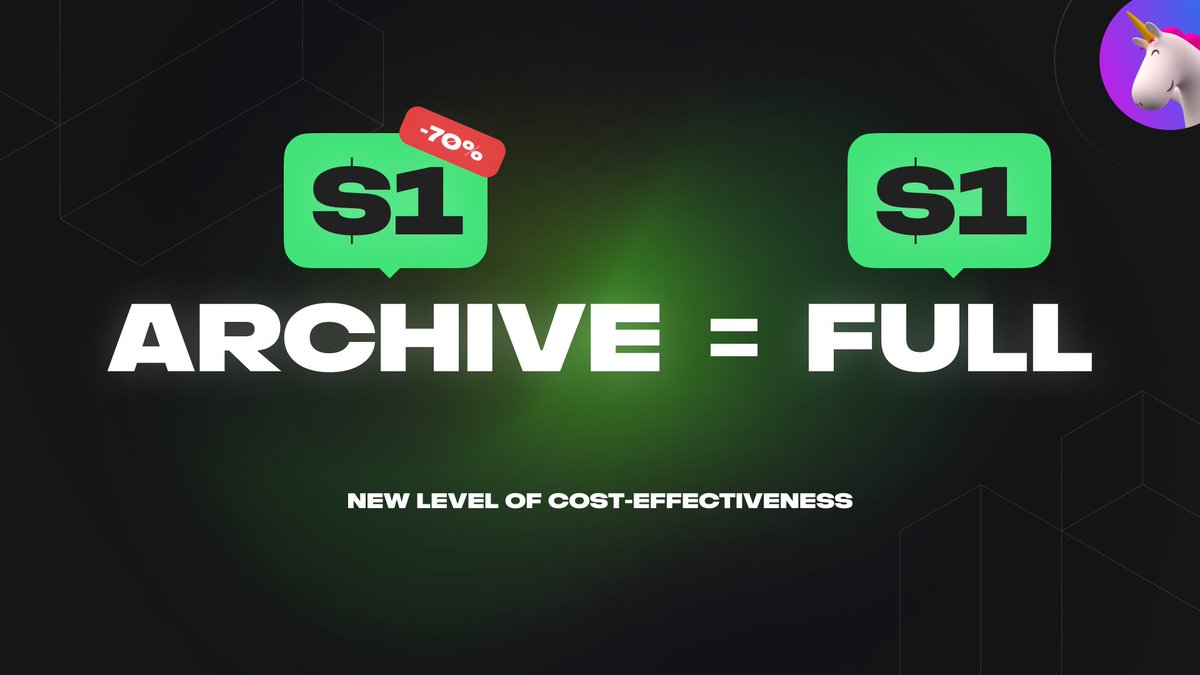 dRPCorg's tweet photo. 🚀Exciting update! 
We've observed an unusual price discrepancy between full &amp; archive nodes in the market. Time to level the field! In DRPC, we now offer equal pricing for all request types.

Details in the thread👇🧵 https://t.co/rbuBHCKCGa