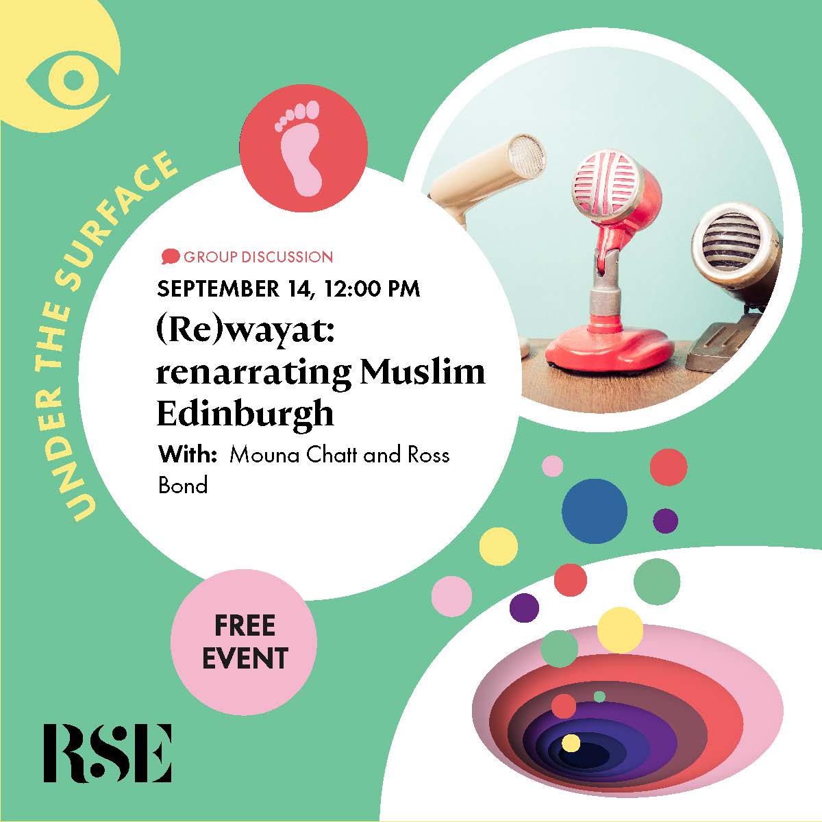 RoyalSocEd's tweet photo. 📣New Curious event alert!
Which stories about Muslims in Edinburgh go missing in the public space and why?
Join this discussion on the representation of Muslims in Scotland and how we can use storytelling to combat dominant narratives!
Book: https://t.co/dAptOgJTY6 https://t.co/btzSYes3BK