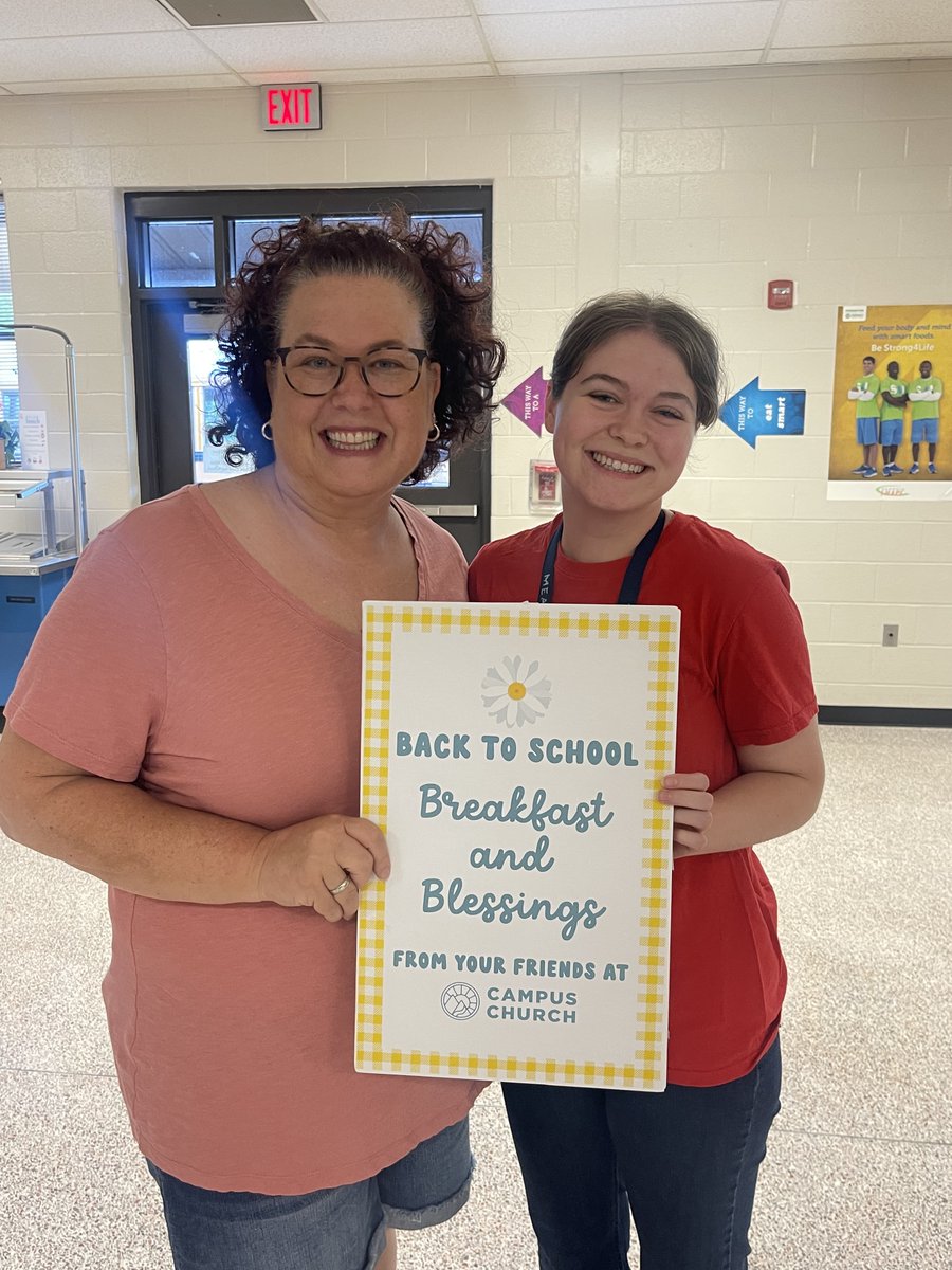 CampusChurch's tweet photo. It's always our joy to make the faculty and staff at Meadowcreek Elementary feel special. This morning we were blessed to be able to serve them a special breakfast to help them kick off the school year. https://t.co/QRv0LyZboN