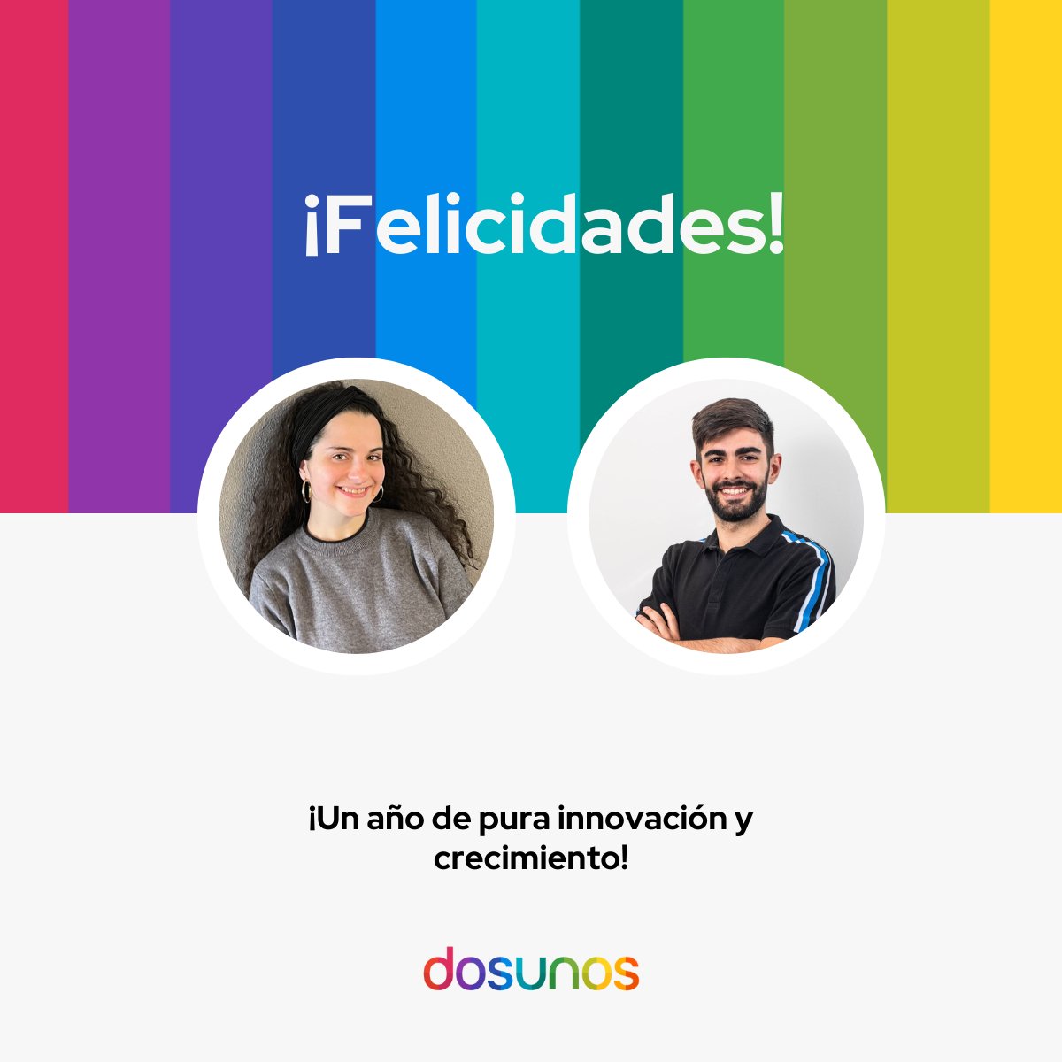 🎉 Hoy celebramos el primer aniversario de Fiorella D' Alessandro y Nicolás Franchini 🎉 ¡El futuro está lleno de oportunidades emocionantes y estamos muy contentos de avanzar junto a ustedes! 🚀
#aniversario #innovación #crecimiento #tecnología #mediosdecomunicación #dosunos