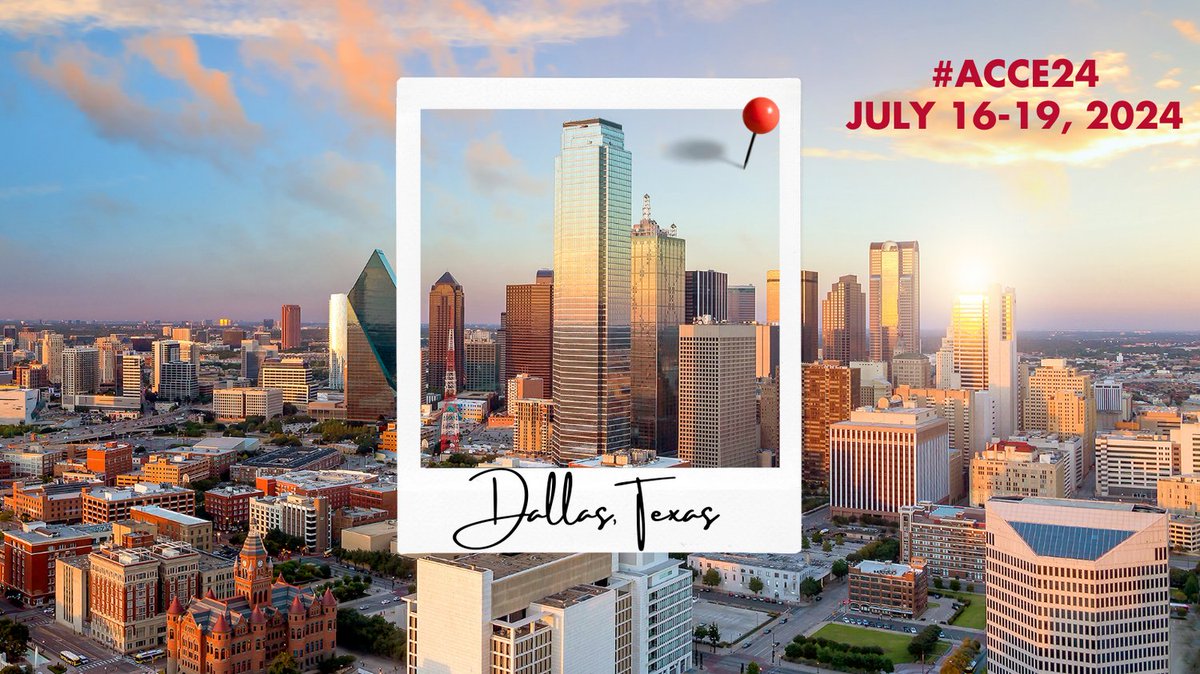 ACCEHQ's tweet photo. Save the date! We're heading south to Dallas for #ACCE24! Thanks to the 2022 Chamber of the Year, the Dallas Regional Chamber, for hosting the chamber industry next summer! https://t.co/wmtB83inTw