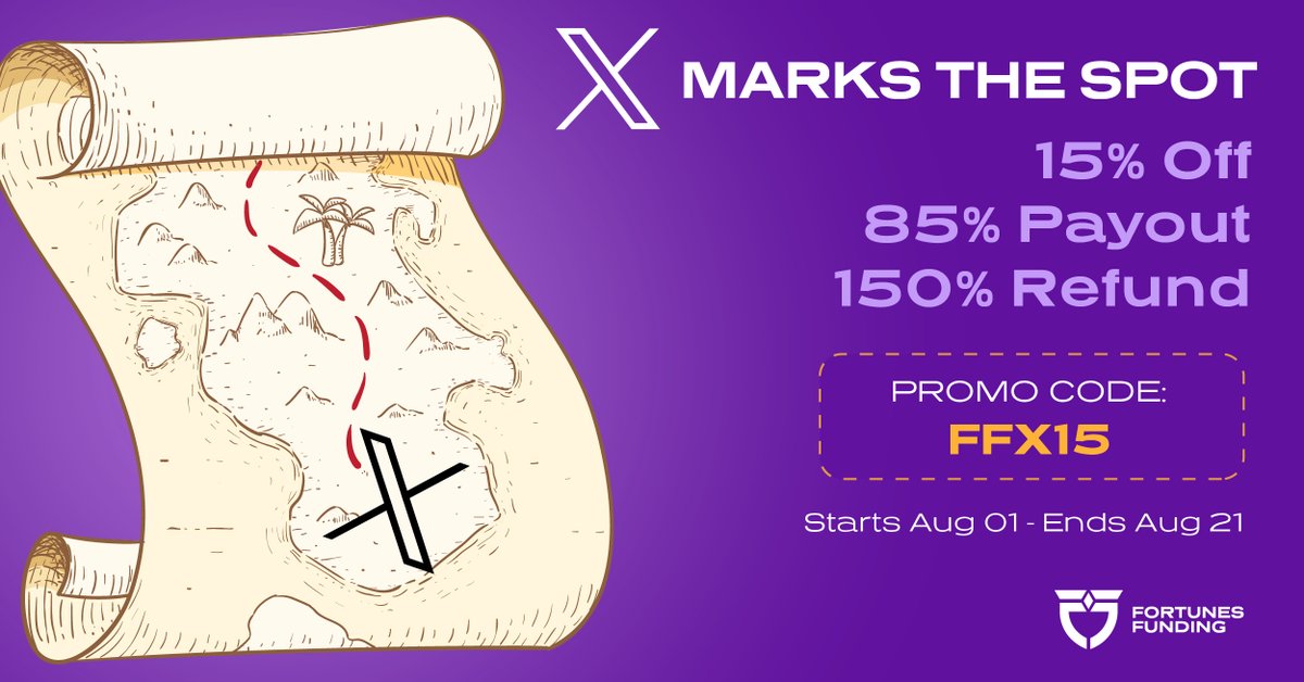 FortunesFunding's tweet photo. NEW PROMOTION — because we want you to keep the money you earn.

1️⃣
Terms: 15% off | 85% Lifetime Payouts | 150% Refund
End Date: Aug 21
Code: FFX15 https://t.co/QFQ64SMHYb