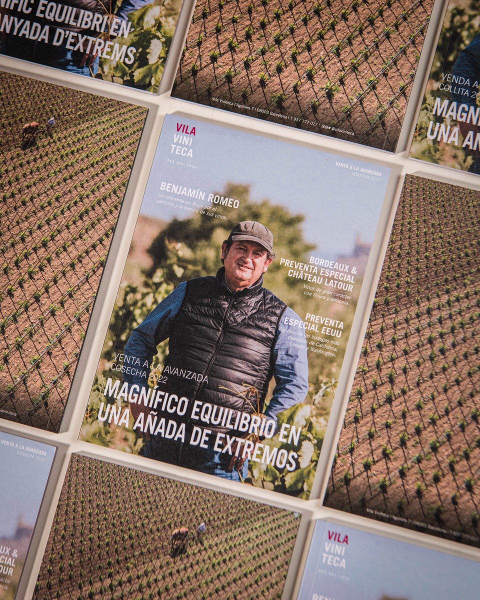 vilaviniteca's tweet photo. Sigue la Venta a la Avanzada de la cosecha 2022 #avan22. Todos los vinos, todos los precios y todas las notas de cata en nuestro catálogo. Consúltalo online en https://t.co/riKUfSutAy https://t.co/J3NOWx8KP3