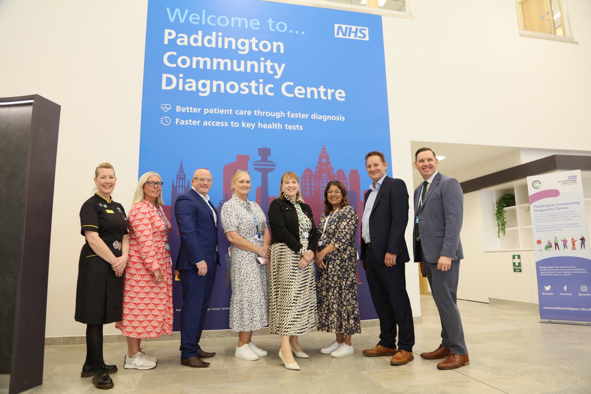 CCCNHS's tweet photo. (1/4) We're delighted to announce that Paddington Community Diagnostic Centre is now open: a state-of-the-art facility offering vital tests and scans to people with musculoskeletal, gastrointestinal and lung conditions as well as those who may have cancer.
https://t.co/hiU5cDhqsh https://t.co/YHgm3Tt6Px