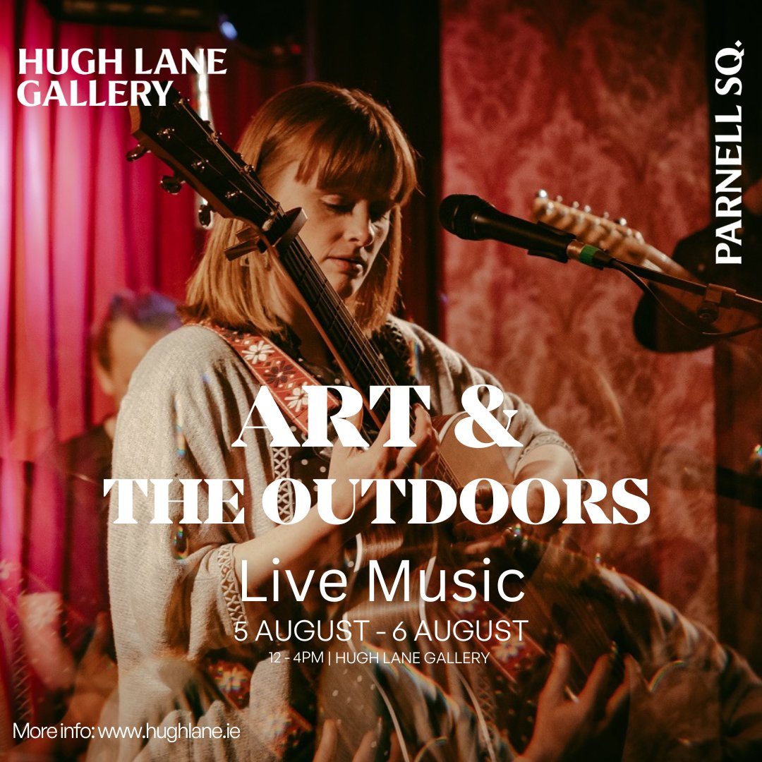 We have a fantastic live music lineup for our Art and the Outdoors celebration this Sat and Sun, 12-4pm with performances by acclaimed musicians @maxgreenwood @SiveMusic @bowmusique @Varo_Dublin, Adrian Hart, Ryan McAuley Duo, and The Hot Dots. Free, for all ages. #HLGOutdoors