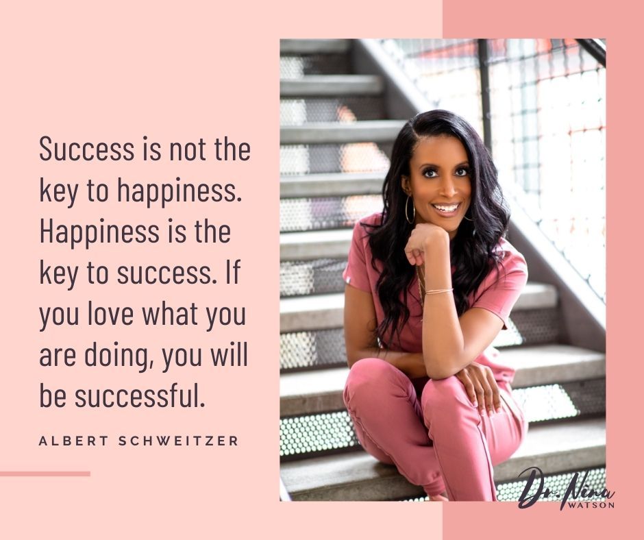 DrNinaWatson's tweet photo. How do you measure success? By the amount in your paycheck, the number of your followers, or the joy you bring to others and to yourself?
#findsuccess #happiness #lovewhatyoudo https://t.co/29lD7DTfXn