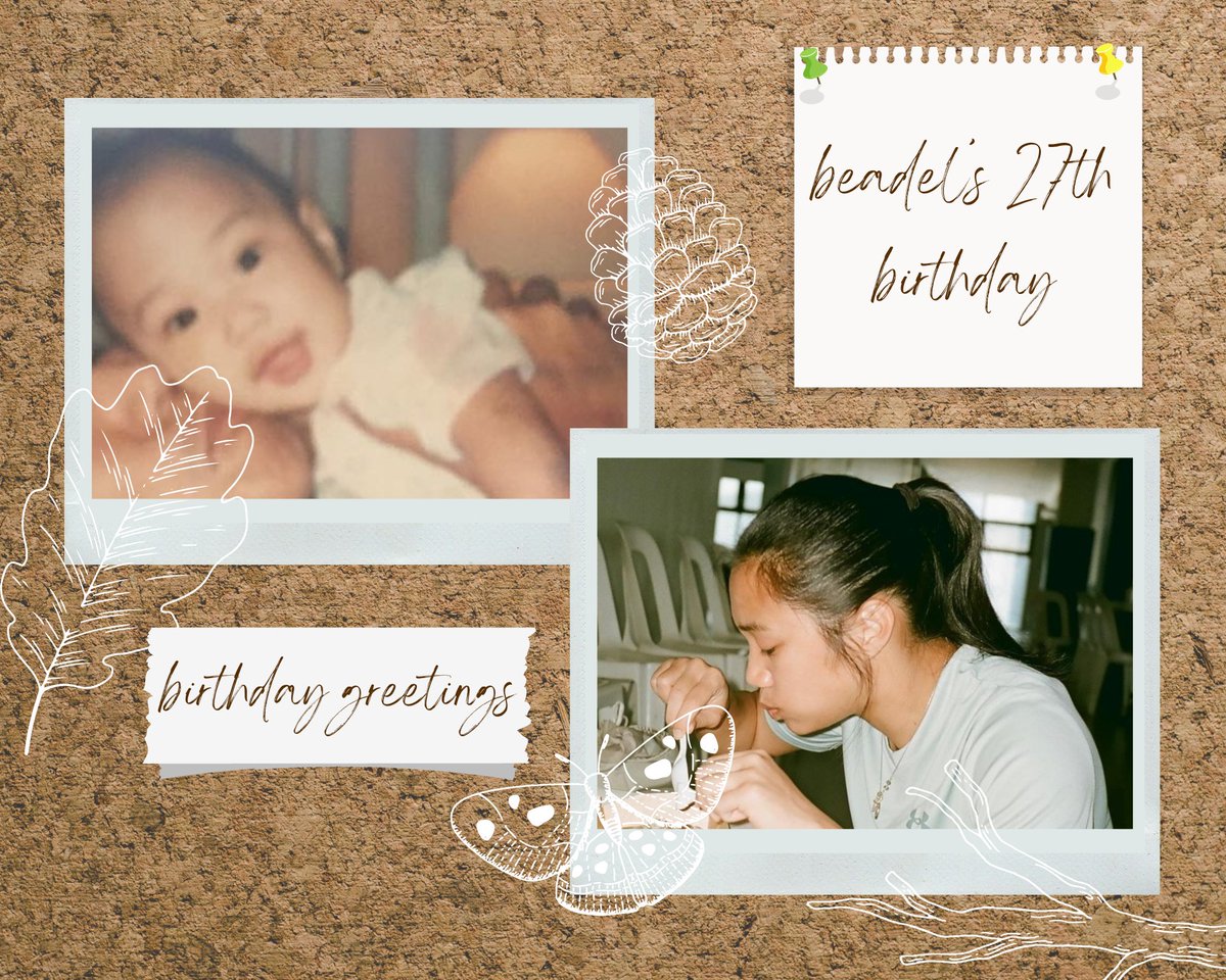 gae4beaddie's tweet photo. bea de leon’s 27th birthday — greetings from friends &amp; family 💌

— a thread 🧵 #BEAnteSiete https://t.co/YQV0zUTcRU