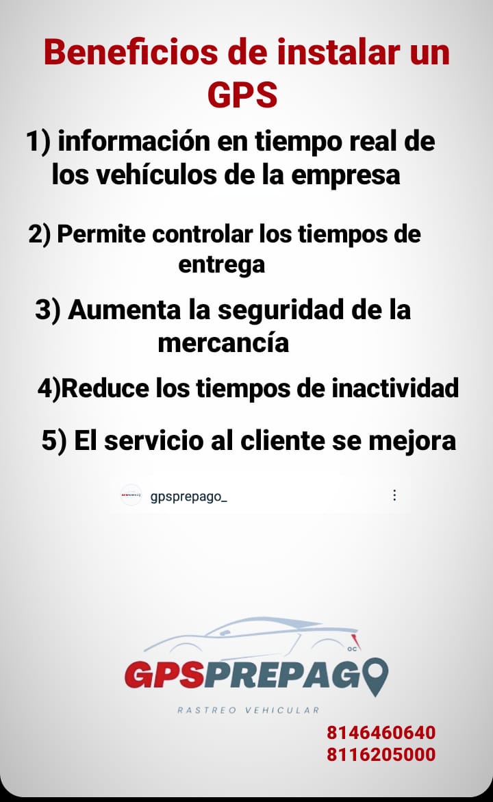 GPSprepago's tweet photo. Tenemos un GPS sin rentas mensuales para cada necesidad. 8116205000 y 8146460640  Seriedad,  confianza y excelente atención. Estamos atrás de Julio Cepeda Gonzalitos. Padua #233 esquina con Zapotlán. 🛻🛵🚕🚜 https://t.co/BIxfy4tH3u