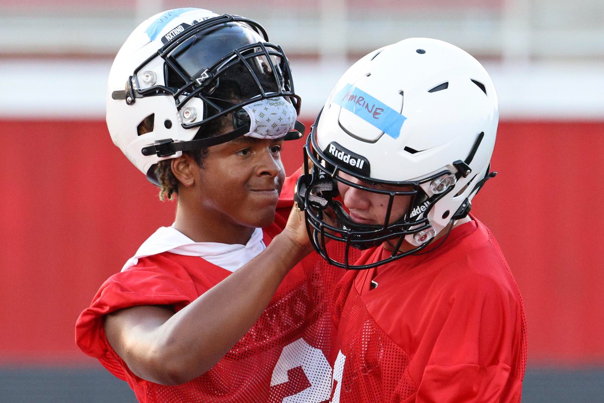 drjlstewart's tweet photo. Maypearl Football First Practice (July 31, 2023) Photo Highlights include: this looks like a good candidate for next year's TOP 30 photos - equipment need and a helping hand. More photos can be viewed at https://t.co/1FBaGQ36mO https://t.co/RzGxrs90Sp