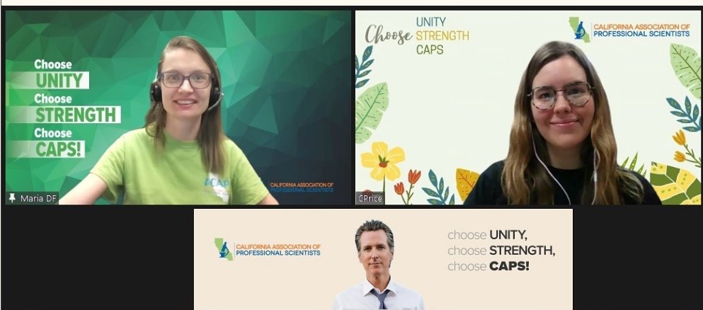 capsscientists's tweet photo. It’s Science Action Tuesday, when #CAStateScientists  wear @capsscientists gear &amp; take a #SolidarityBreak at work or online to support our Bargaining Team!  #FlatGavin always welcome! #PayEquity #ValueScientists https://t.co/VU7K79XbBv