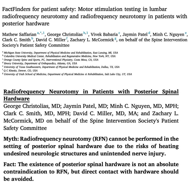 Interventional Pain Medicine tweet media