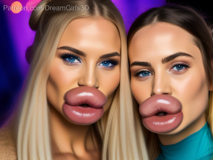 Besties  💗 RT to support the huge lips movement 🔥 More on https://t.co/V7UudwfiU2 https://t.co/uOGmO