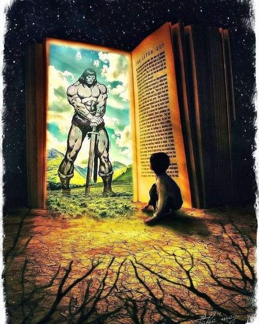 WaagBooks's tweet photo. I love this pic.

"What are you reading 11 year old Erik?" https://t.co/lVnfr7RqeG