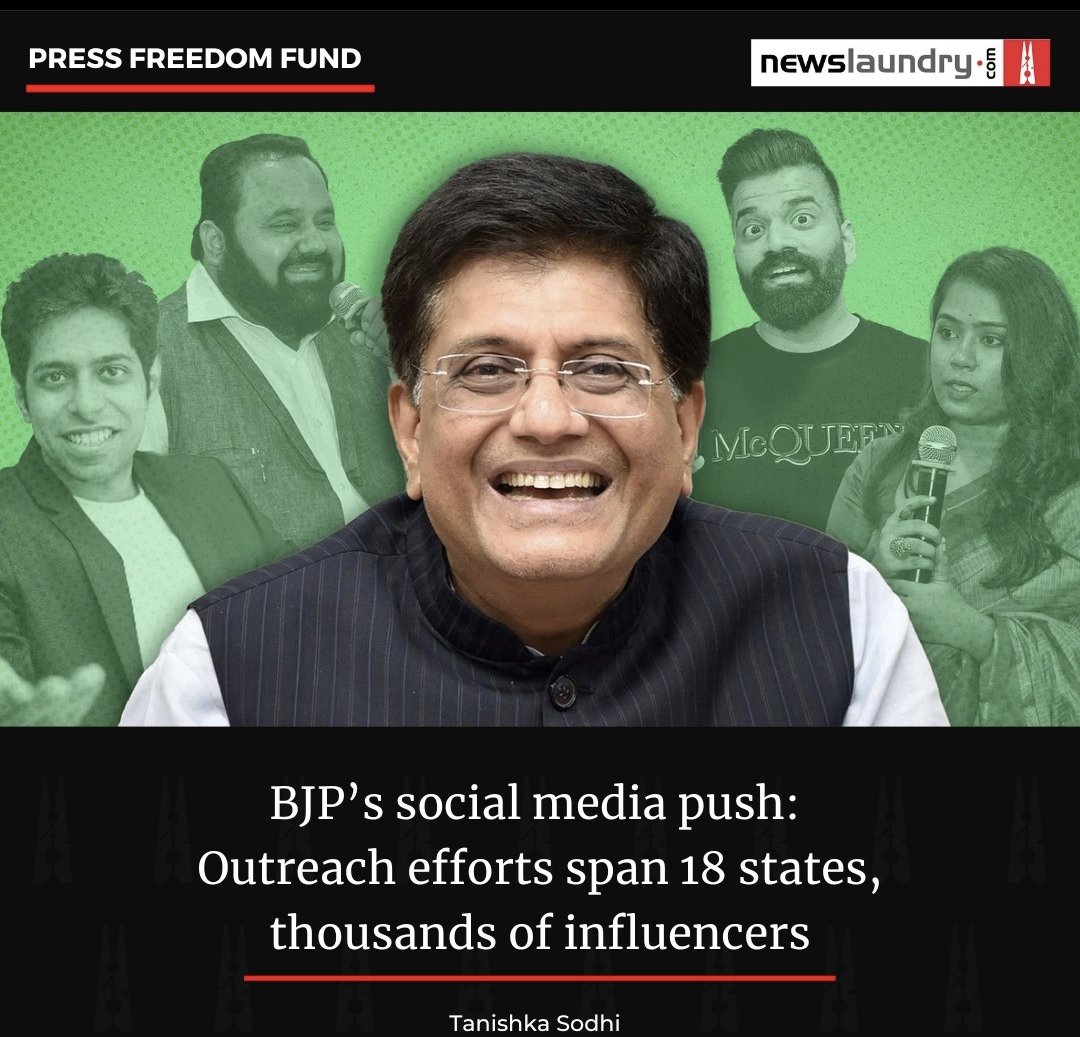 List of Pro-BJP & misleading YT Channels: 1) ThinkSchool 2) StudyIQ IAS 3) WION 4) Firstpost 5) BeerBiceps 6) TRS Clips 7) Sadguru 8) PraveenMohan 9) Getserfly Flearn 10) Peepoye 11)String 12) Pgurus 13) Aajtak 14) Gurudev Sri Sri 15) WorldAffairs Unacademy 16) Abhishek Chawda.