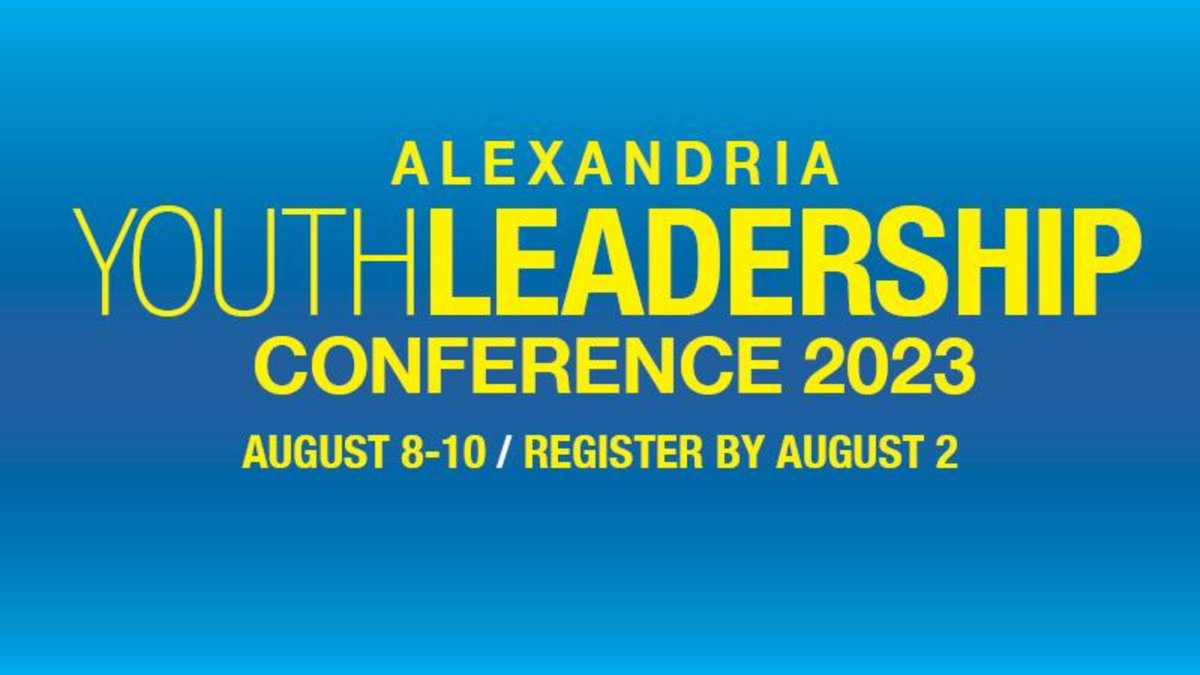 AlexTeenLife's tweet photo. Registration is open for the Alexandria Youth Leadership Conference! This free event is open to rising 9-12 grade students residing in Alexandria. Participants who attend the conference in its entirety are eligible to receive a $20 gift card! Learn more: https://t.co/o5oE0ed75R. https://t.co/DM9Yf91Wg9