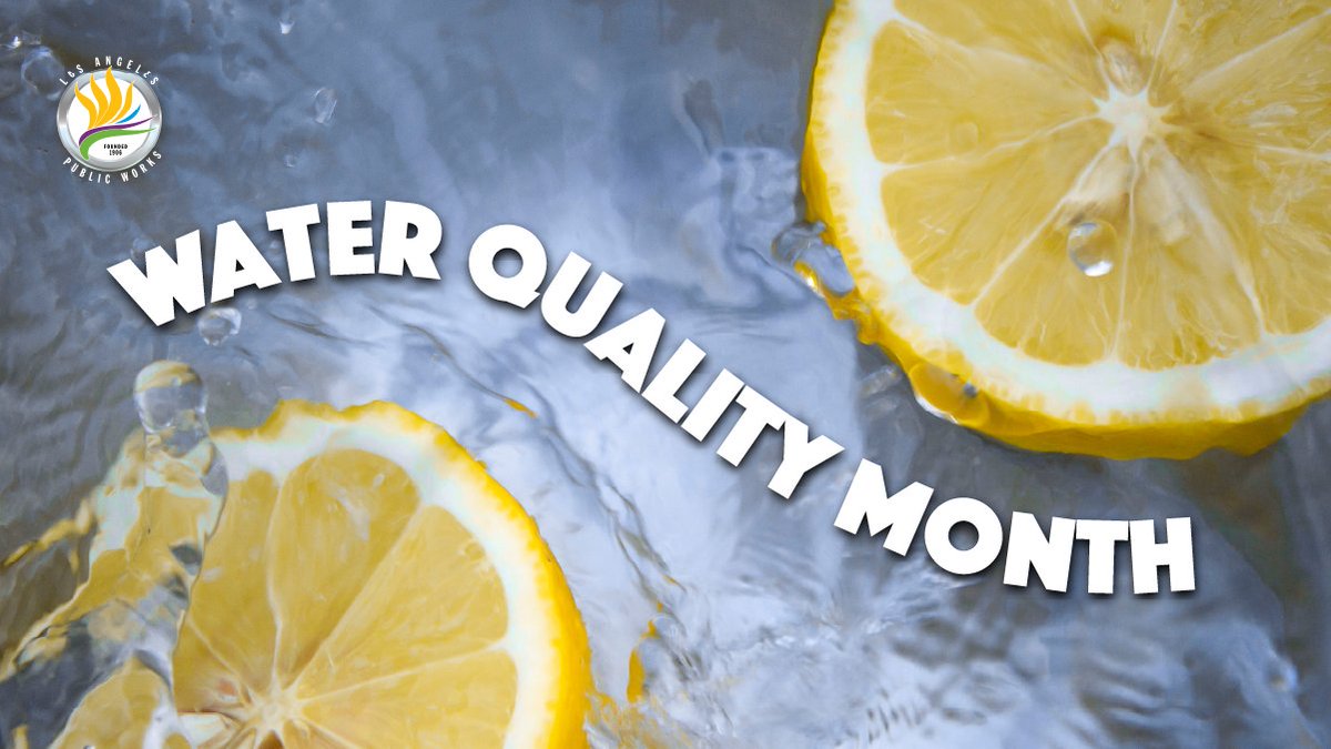 LACityDPW's tweet photo. August is #WaterQualityMonth! Clean water is essential to our health &amp; well-being @LACitySAN works to keep the water clean, from #GreenInfrastructure for stormwater 💦 runoff to our #SafeCleanWater program. Learn more here: https://t.co/EdIltDOmvQ. https://t.co/D9zm71PByw