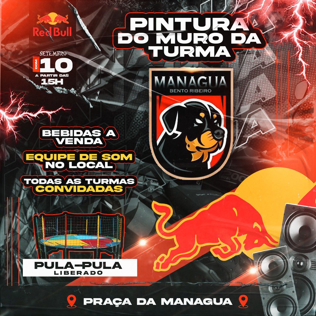 Saiu a resenha mais esperada 🤩
Os mais falados da área ✅
Pintura do muro 🎨
Dia 10 de setembro  🚀
Curti, dar RT  e joga pra luaa🤪

🥳🥳🥳🥳🏎️🏎️🥳🥳🥳🥳