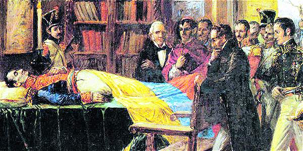 DeepSageApp's tweet photo. ‘Bolívar en Capilla Ardiente’, pintura de Francisco Quijano realizada en 1912.

El Libertador tenía 47 años cuando murió. https://t.co/WLiLHyWuYH