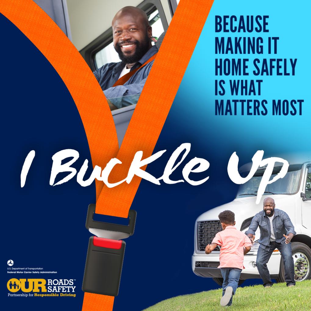 #TipTuesday: Buckle up, always! Whether you're driving a passenger car or a commercial motor vehicle, wearing your seat belt is the best way to ensure a safe journey home to your loved ones.

#YIBuckleUp #OurRoads #Trucking #Safety