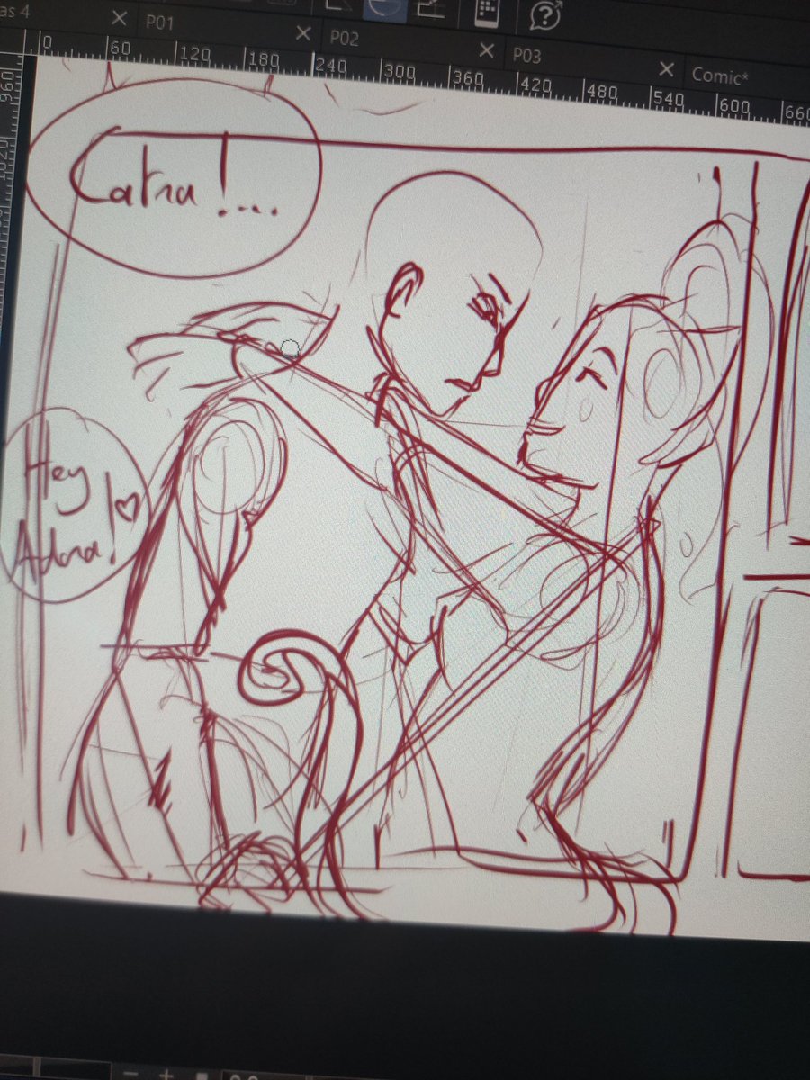 Aure_Magik's tweet photo. Oooooh look, they do it again .... (Gay) 

#catradora 

Preview for @Goudourothee https://t.co/p0Nr2bjtkJ