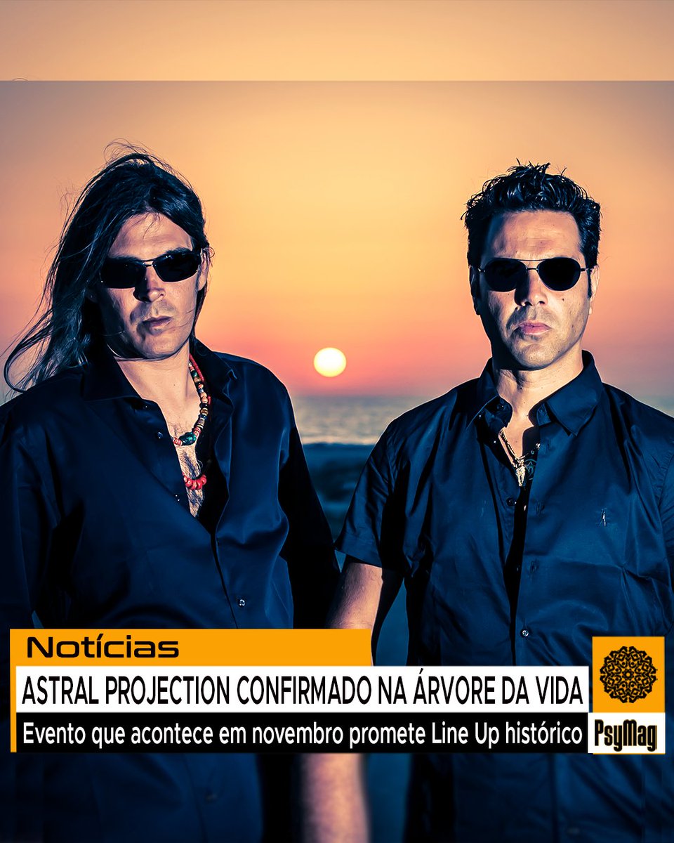 psymagbr's tweet photo. Com tour gerenciada pela wavbookings astral projection está confirmado na próxima edição da arvore da vida
Com mais de nove álbuns, um arsenal de hits, r, a dupla está escalado para comandar o mainfloor da próxima edição do evento.
Confira matéria completa no portal
Link na Bio https://t.co/ttZKmyjSH5